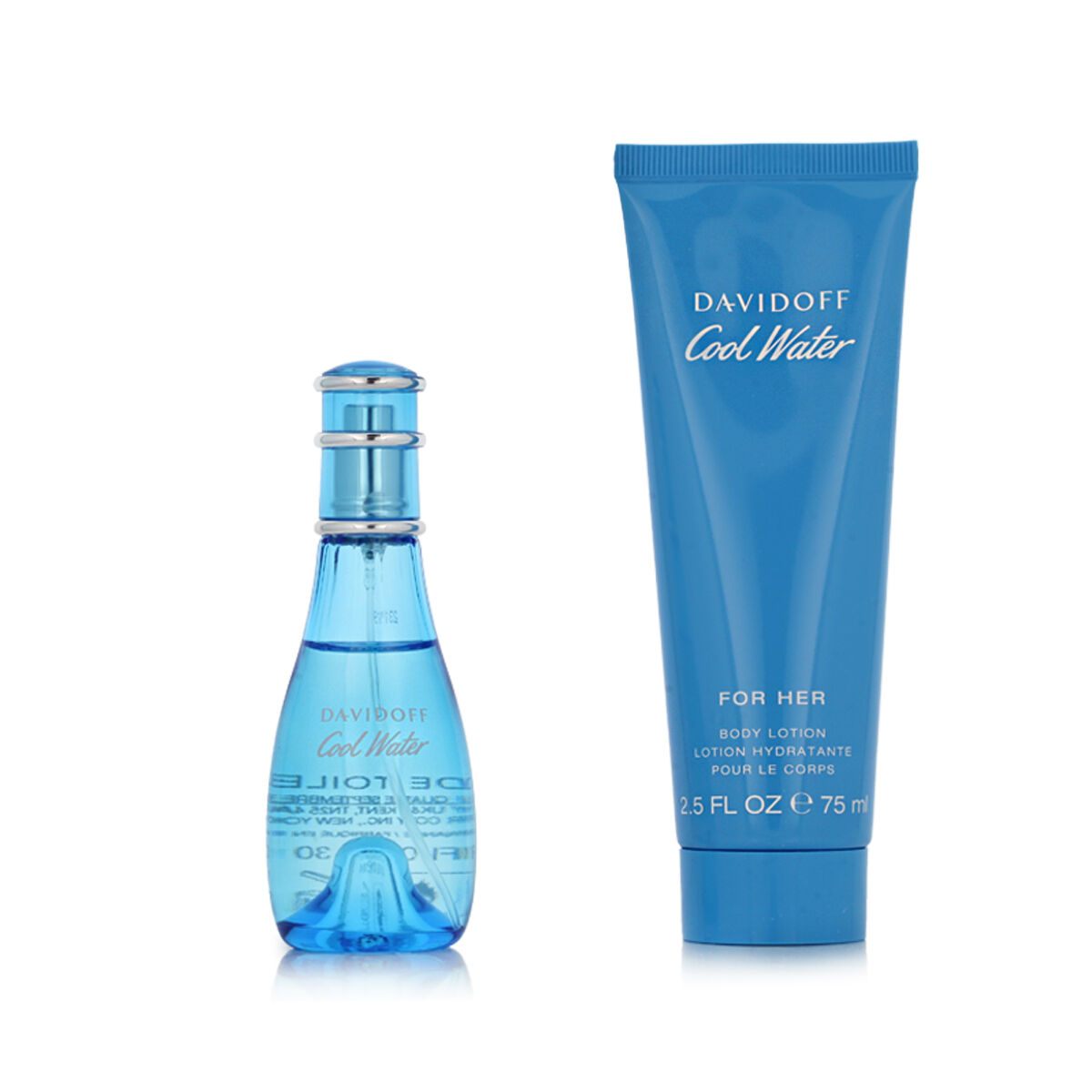 Sett dame parfyme Davidoff Cool Water 2 Deler